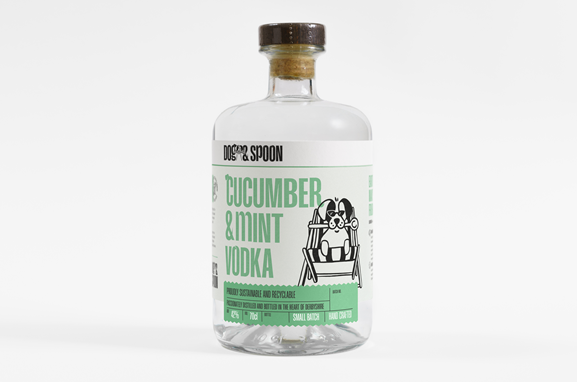 Cucumber and Mint Vodka